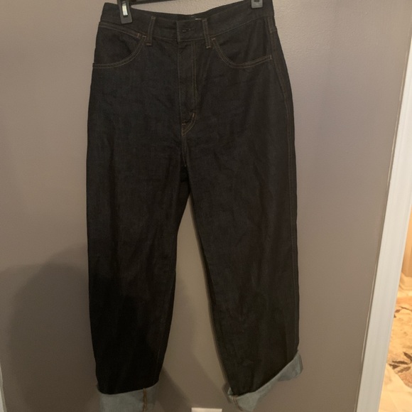 uniqlo u wide leg jeans